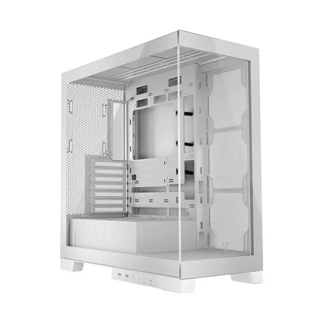 Modecom PC Case Volcano Space Midi Tower White (AT-SPACE-PG-NF-20-000000-0002)