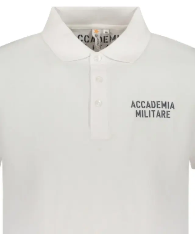 Accademia Militare - Ανδρικό T-shirt Army 1659 Mens Polo S5S629-5584-001 Λευκό 3
