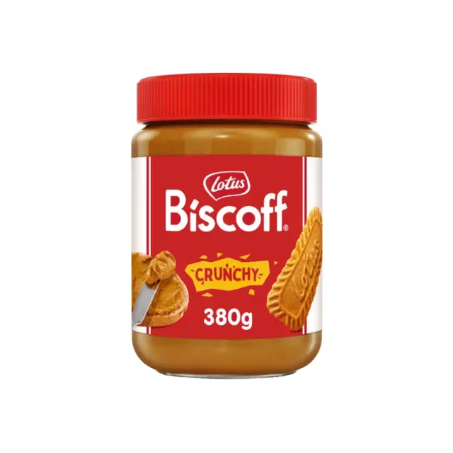 Crunchy Άλειμμα Καραμελοποιημένου Μπισκότου • Lotus Biscoff • 380γρ