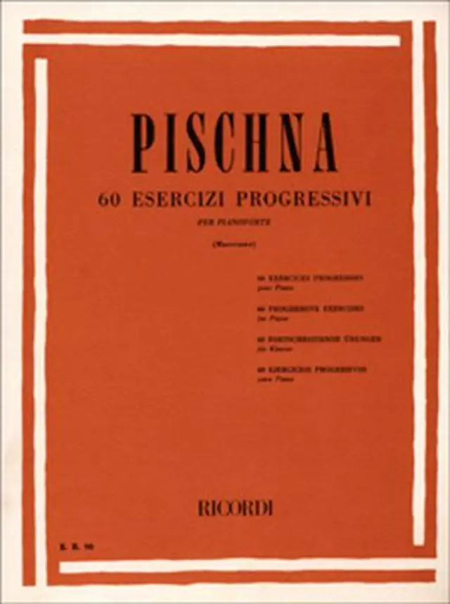 Pischna - 60 Esercizi progressivi per pianoforte