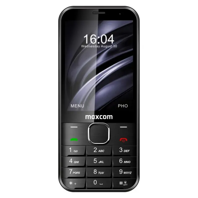 Maxcom MM334 3.2" με Bluetooth, 4G VoLTE, USB-C, Ραδιόφωνο, Κάμερα, Φακό και Μεγάλα Γράμματα Μαύρο 3