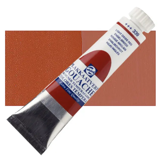Τέμπερα Talens Gouache - 339 Light Oxide Red - 20ml