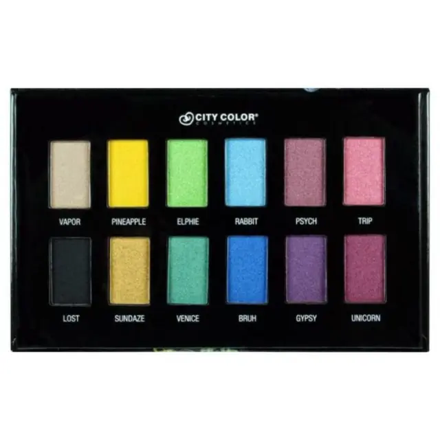 City Color Hypnotic Palette 12 X 1,5 gr 2