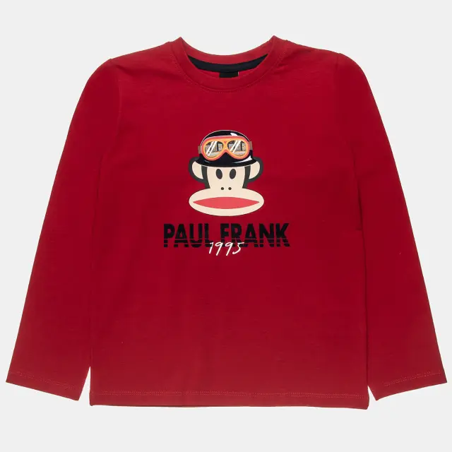Μπλούζα Paul Frank με ανάγλυφες λεπτομέρειες