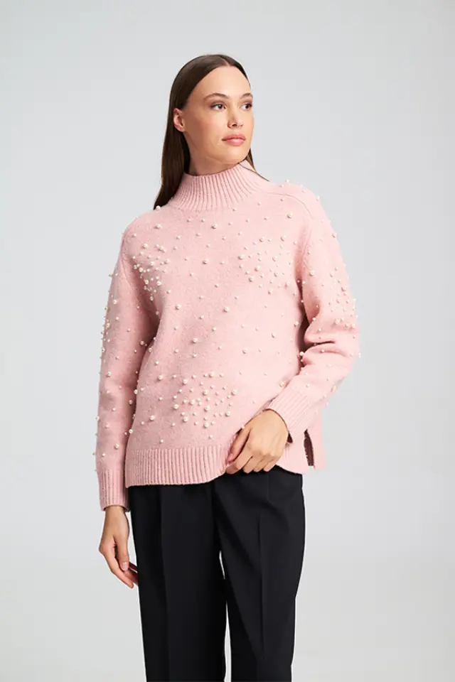 Πλεκτό με Πέρλες & Ζεστή Υφή GABRIELA SWEATER - S 2