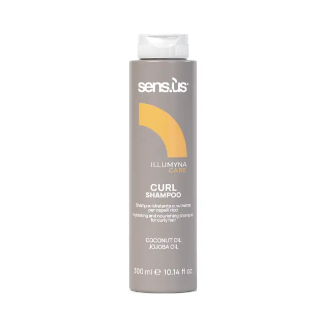 Illumyna Care Curl Shampoo 300ml by Sensus - Σαμπουάν Φροντίδας για Σγουρά και Σπαστά Μαλλιά