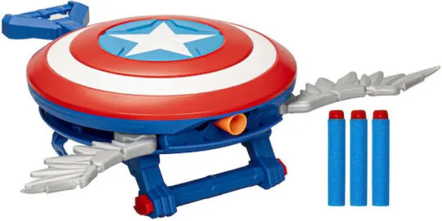 Hasbro Captain America Ασπιδα που ειναι και οπλο Brave New World Skyshot Blaster Role Play 2