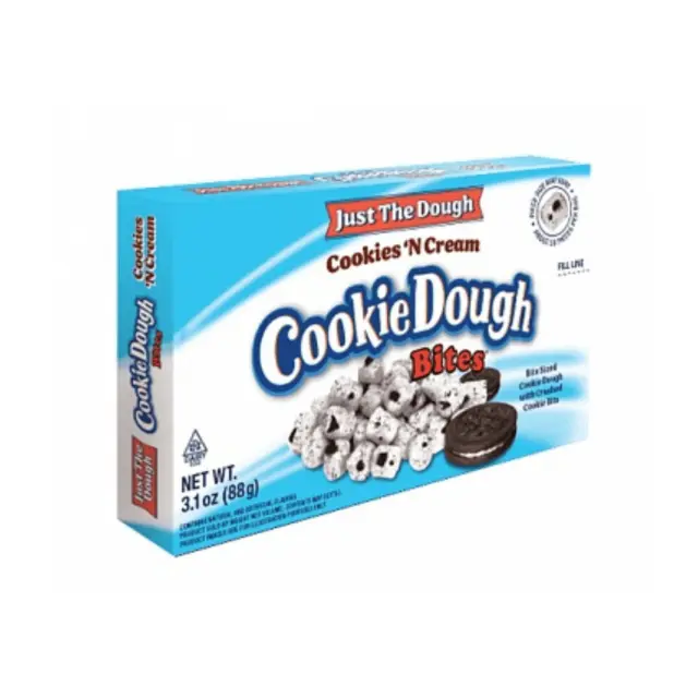 Just The Dough Cookie Dough Cookies 'N Cream Bites 88gr (ΠΡΟΣΟΧΗ! Λιώνει!)