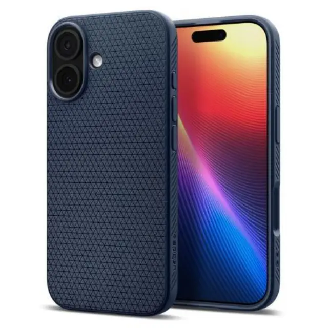 Θήκη Soft TPU Spigen Apple iPhone 17 Liquid Air Σκούρο Μπλε N69154