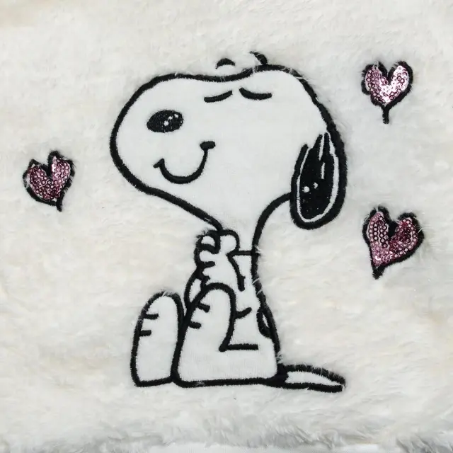 Μπλούζα Snoopy απο οικολογική γούνα 2