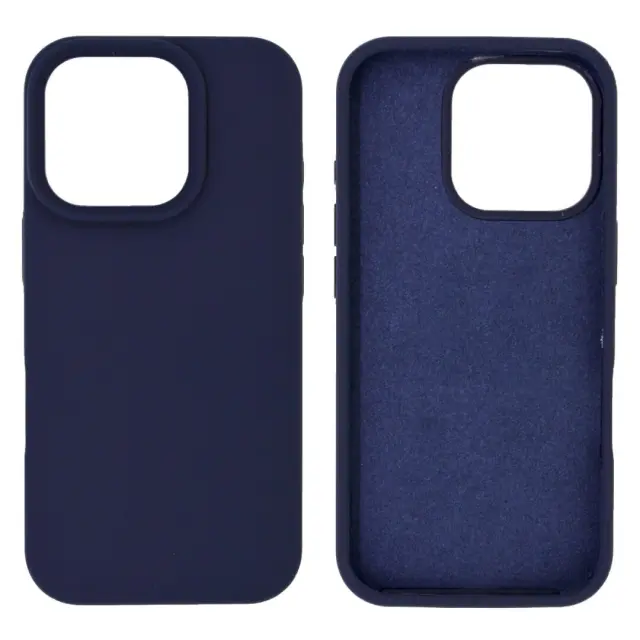 Θήκη Ancus Silicon Liquid για Apple iPhone 16 Pro Μπλε
