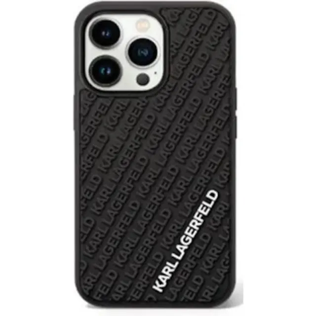 Karl Lagerfeld Karl 3D Logo Back Cover Πλαστικό Μαύρο (iPhone 11)