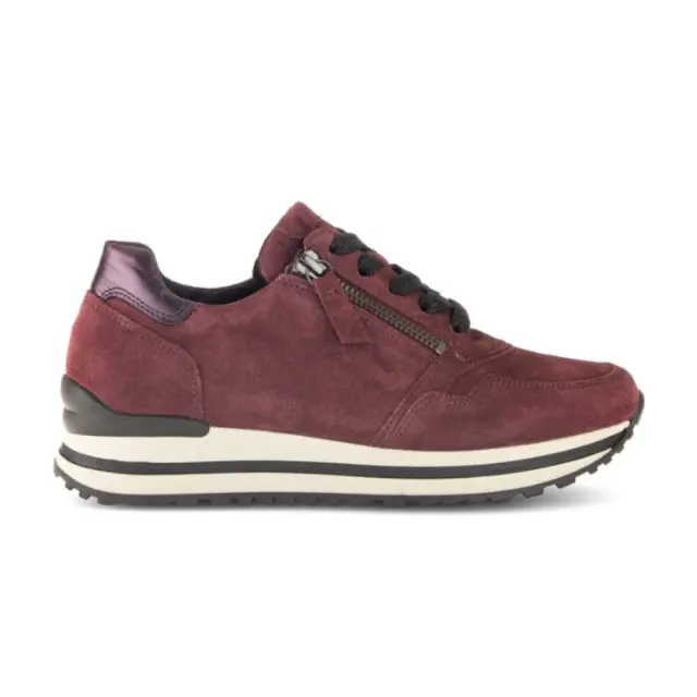 Gabor Sneakers Γυναικείο δέρμα Nubuck Κόκκινο GAB/76528 48-VINO