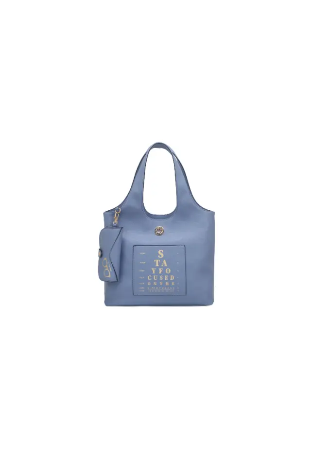 LE PANDORINE - light blue Focus Bag With Charm Glasses Holder