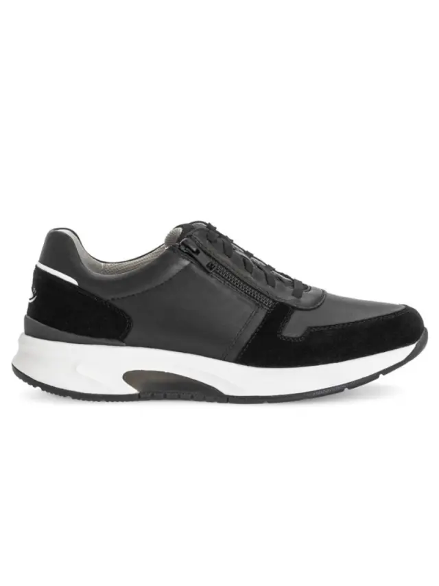Pius Gabor Sneakers Ανδρικό δέρμα/δέρμα Nubuck Μαύρο PGA/800119 01-BLACK 3