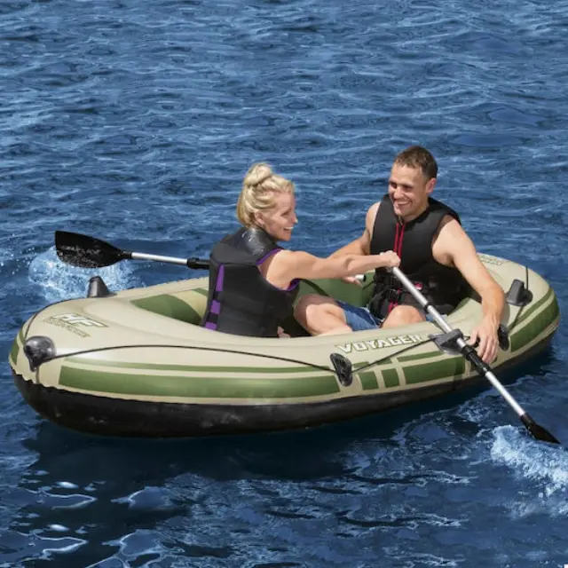 Bestway Hydro-Force Voyager 300 Φουσκωτή Βάρκα 2 Ατόμων με Κουπιά 243x102εκ.