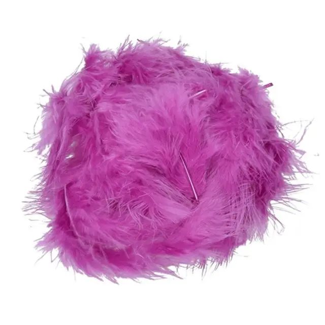 Φτερά Marabou Violet - 10-12cm ~2g ~20τεμάχια