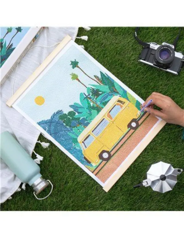 Petit Diamond Painting Κολάζ με Στρας - Summer Vanlife / 352015 (La Petite Epicerie) 3