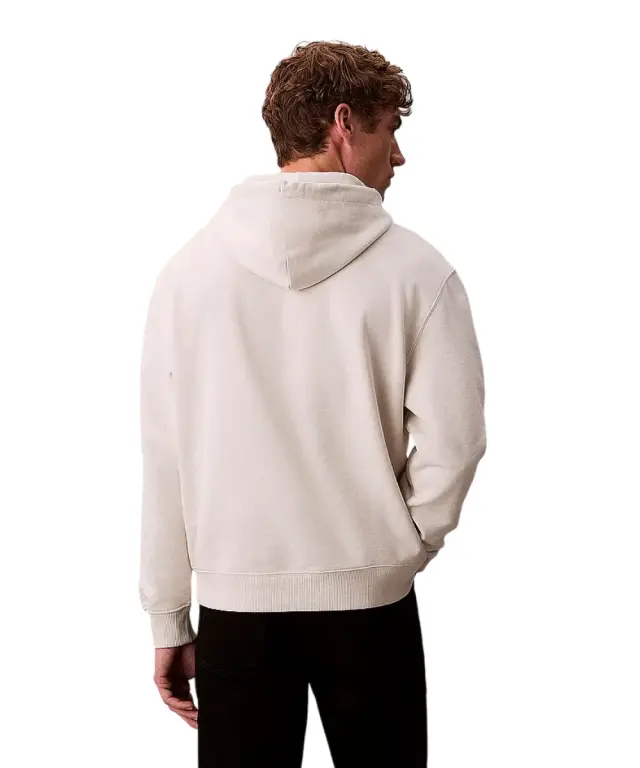 Calvin Klein - Ανδρικό Φούτερ με Κουκούλα Terry Monogram LV04RD243G-67U Μπεζ 3