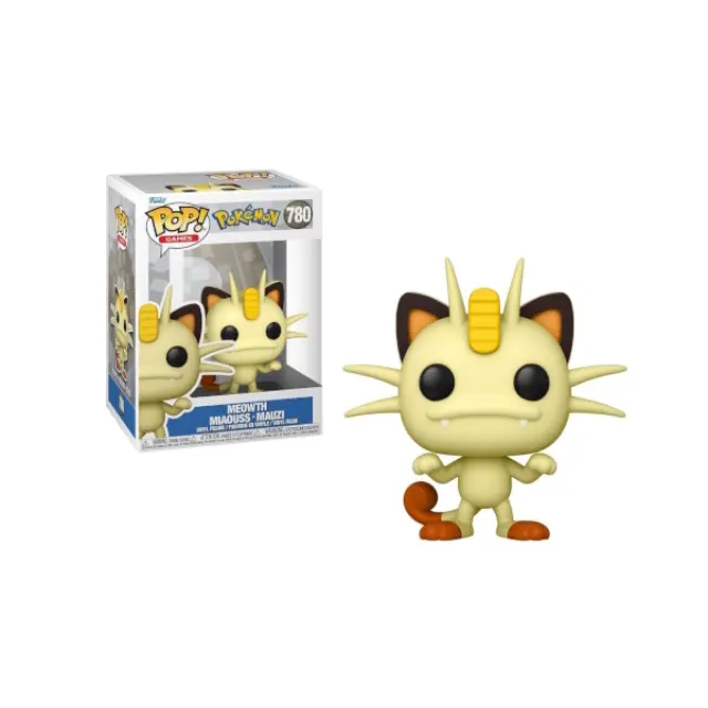 Funko Pop! Games: Pokemon - Meowth #780 Vinyl Figure
