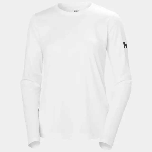 Helly Hansen Γυναικείο HH Tech Crew Long Sleeve 2.0 Λευκό - L