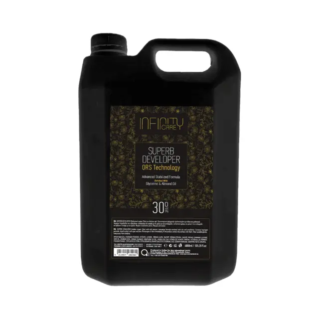 Superb Developer 30Vol 4000ml 9% by Infinity Care - Επαγγελματική Οξειδωτική Κρέμα για Τέλεια Αποτελέσματα - Οξυζενέ
