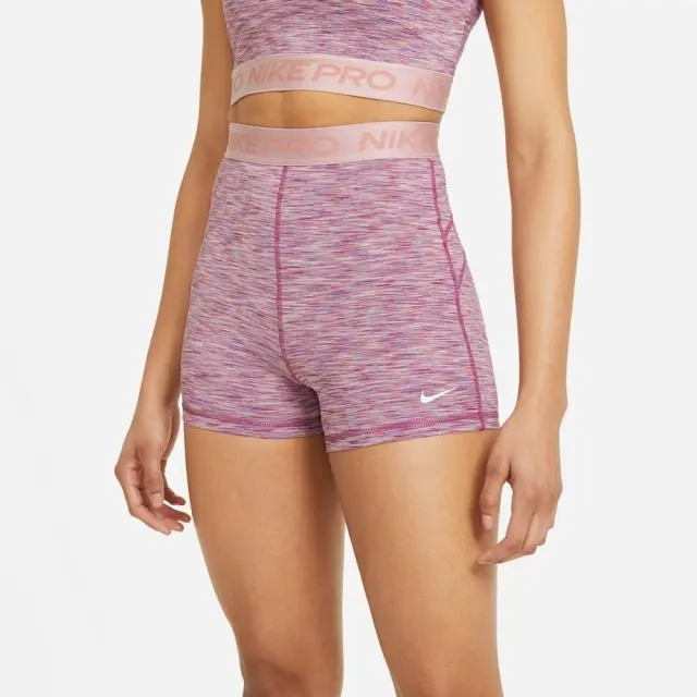 Nike Pro 3in Space-Dye Shorts (DA0945-633) - Ροζ - L