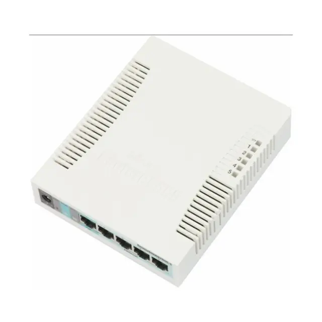Mikrotik RB260GS Gigabit Ethernet (10-100-1000) Power over Ethernet (PoE) White 3