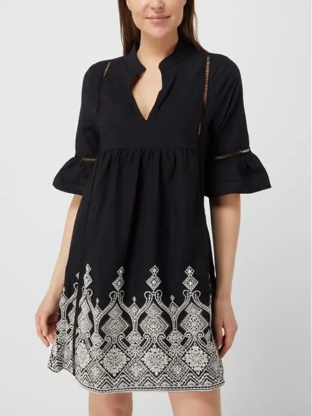 B276 - Black - BEACHWEAR EMBROIDERY BLACK - XXL 2