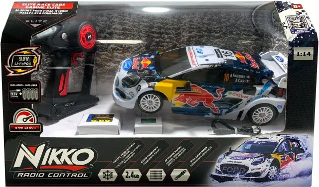 Nikko Τηλεκατευθυνόμενο Elite Ford Puma Hybrid Rally 1 M-Sport 2.4GHZ 1:14 2