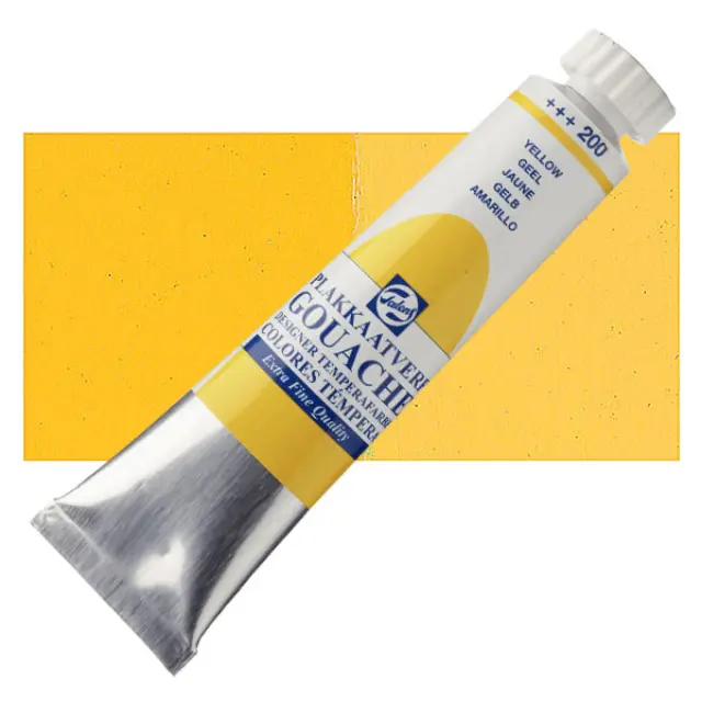 Τέμπερα Talens Gouache - 200 Yellow - 20ml