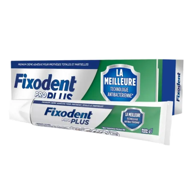 Fixodent Plus Best Fresh Breath Technology Στερεωτική Κρέμα Τεχνητής Οδοντοστοιχίας 40gr