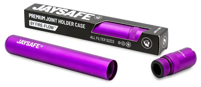 Jaysafe Κύλινδρος Αποθήκευσης Μεταλλικός Premium 11cm - Μωβ