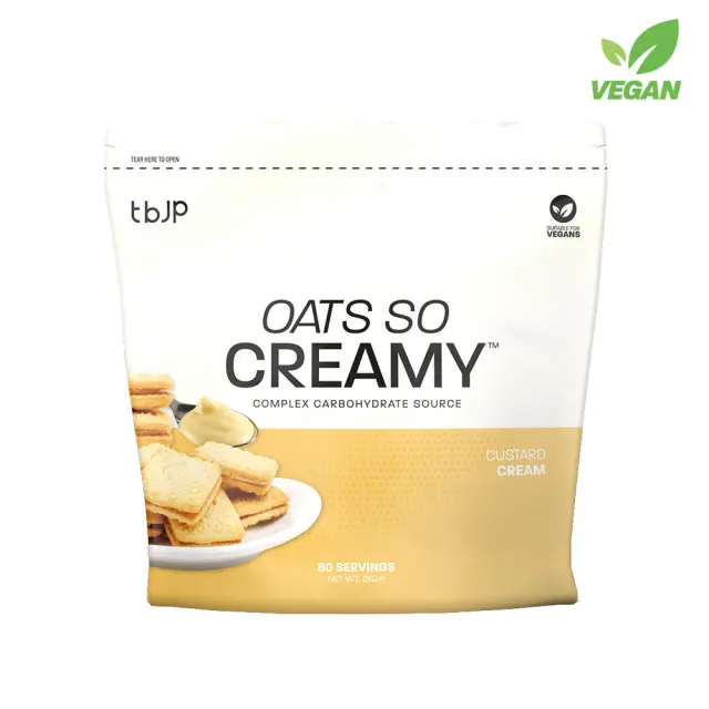 Trained By Jp Oats So Creamy 2000gr Custard Cream