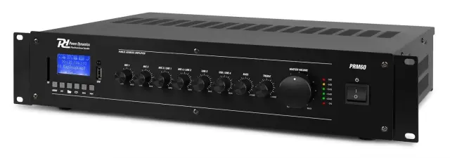 POWER DYNAMICS PRM60 ΜΙΚΤΗΣ-ΕΝΙΣΧΥΤΗΣ 100V 3