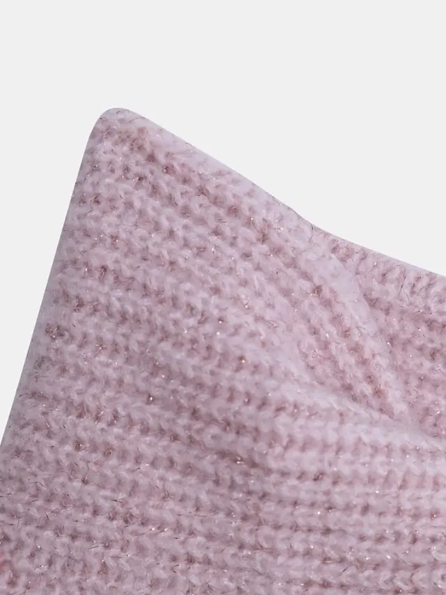 Βρεφικός Λαιμός για Κορίτσια Glitter Snood ΡΟΖ - One Size 2