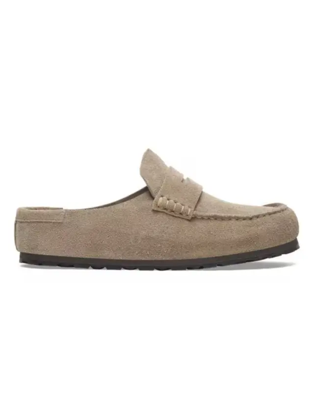 Birkenstock Σαμπώ Ανδρικό δέρμα suede Μπεζ BIR/NAPLES 1029675 TAUPE 3