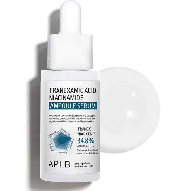 APLB Tranexamic Acid Niacinamide Ampoule Serum Ορός Προσώπου για Δυσχρωμίες και Πανάδες, 40ml 2