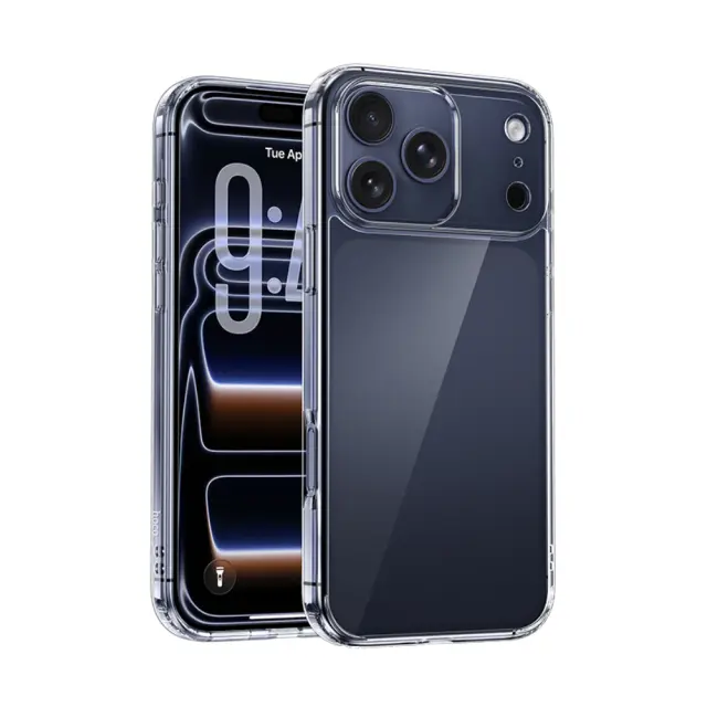 Θήκη Hoco TPU All Round Protective Airbag Anti-Fal για Apple iPhone 17 Pro Max iPhone 18 Pro Max Διάφανη