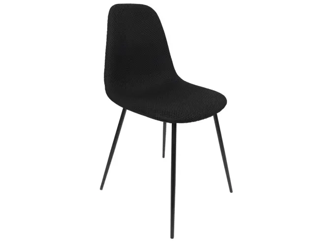 Kαρέκλα Atom Home Deco Factory με διαστάσεις 44x54x86cm - Black HD0474 2