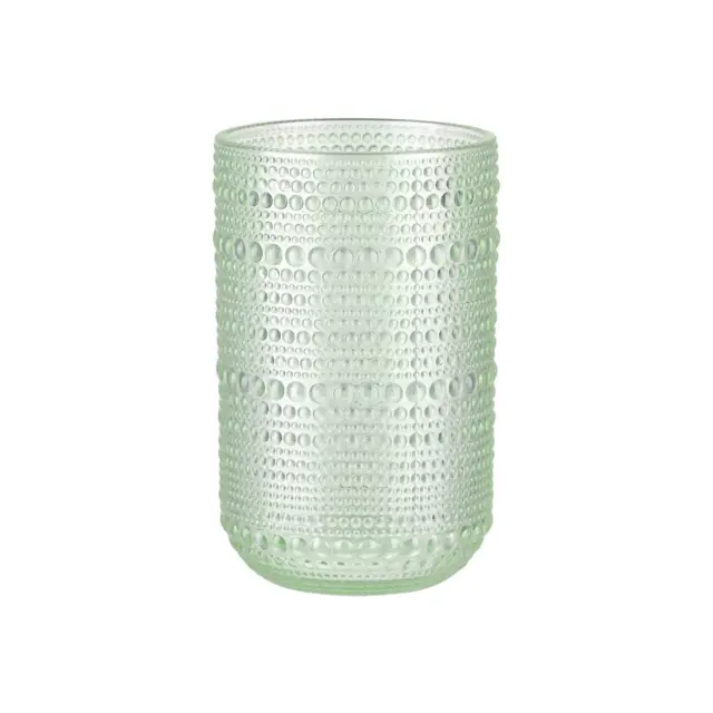 Estia Ποτήρι Νερού Dots Γυάλινο 465Ml Πράσινο 2