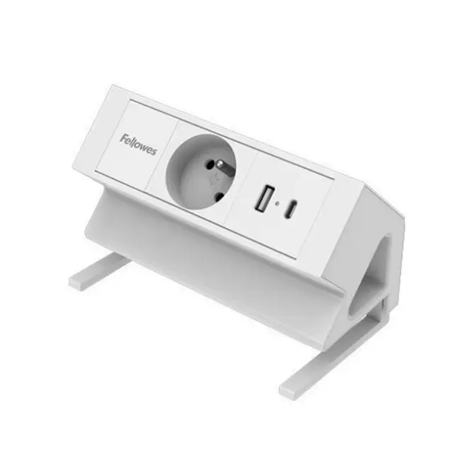Fellowes Power Strip Power Desk White (100137175)