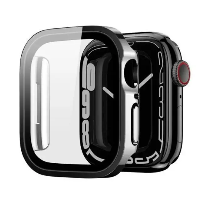 Θήκη PC Dux Ducis Apple Watch 10/ 11 42mm Hamo Metallic Μαύρο N66658