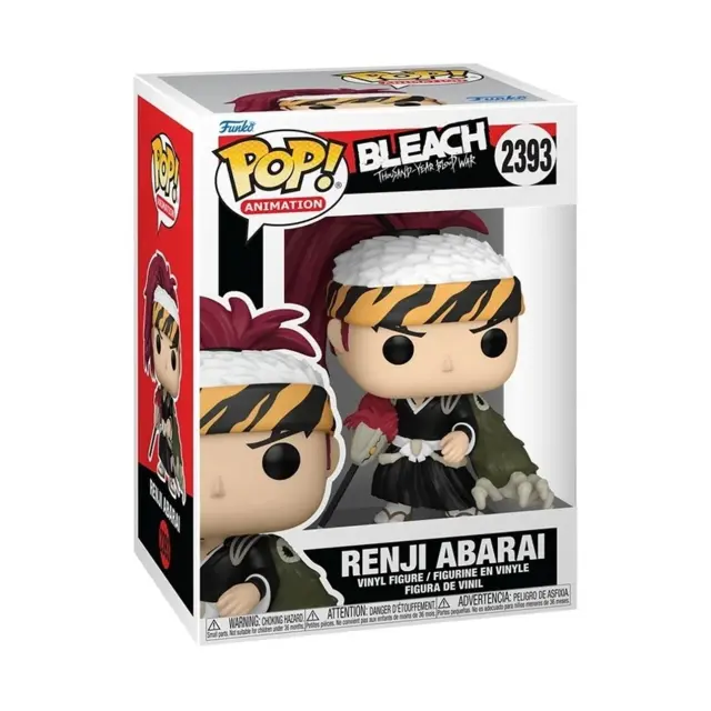 Φιγούρα Funko Pop! Animation: Bleach Thousand Year Blood War - Renji Abarai #2393 Vinyl Figure 2
