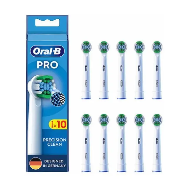 Oral-B Ανταλλακτικά για Ηλεκτρική Οδοντόβουρτσα 10x Precision White