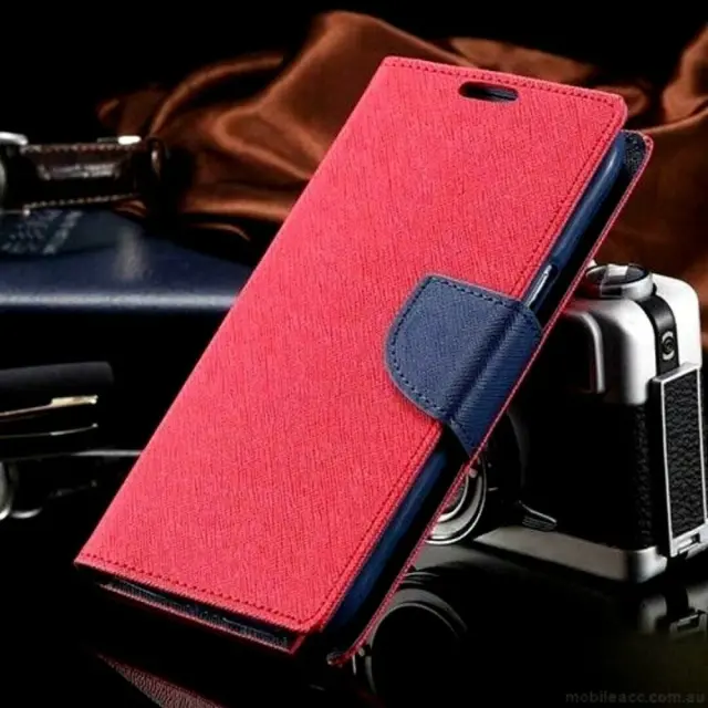 Fancy Book Case Apple iPhone 13 Red 2