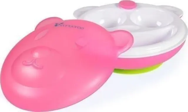 Δοχείο Φαγητού-Θερμός με Χωρίσματα Mommy Panda Cangaroo Pink 3800146262013