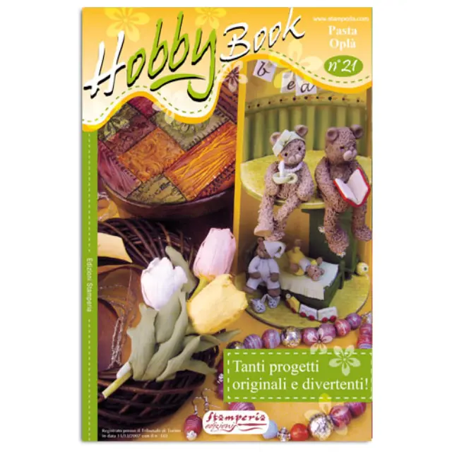 Βιβλίο Stamperia Hobby Book No21