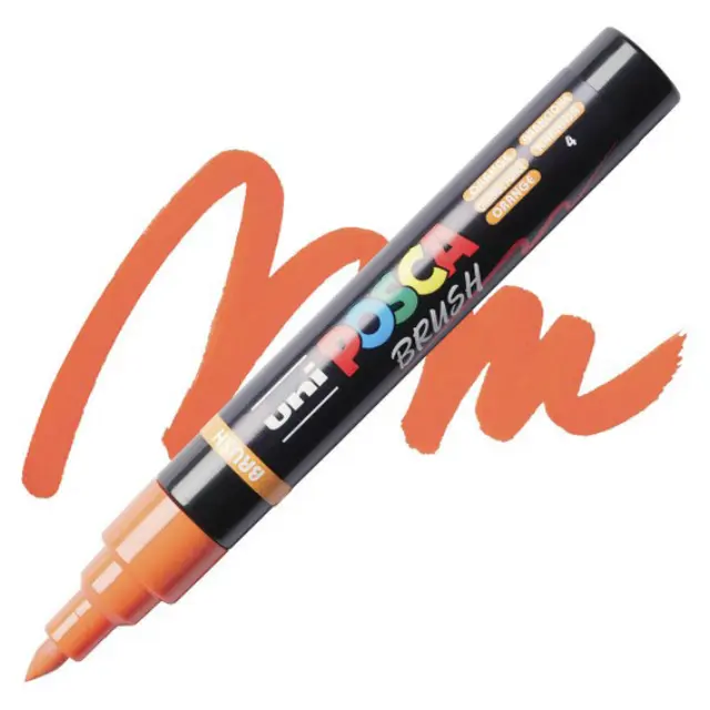 Posca Μαρκαδόρος Σχεδίου PC-5BR ORANGE