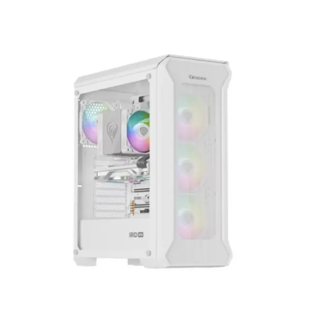 Genesis PC Case Irid 505 V2 ARGB ATX Midi Tower White (NPC-1872)
